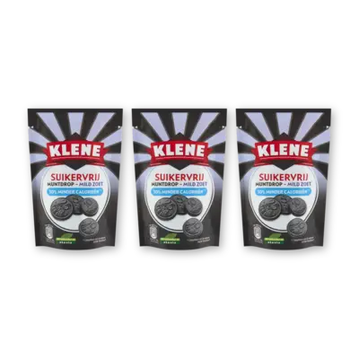 pdp-image-Klene Suikervrij muntdrop 3-pack
