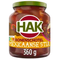 Hak Bonenschotel Mexicaans