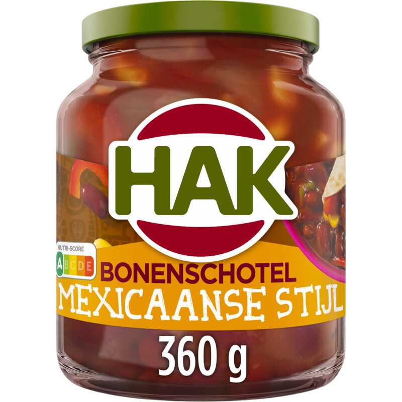 Een afbeelding van Hak Bonenschotel Mexicaans