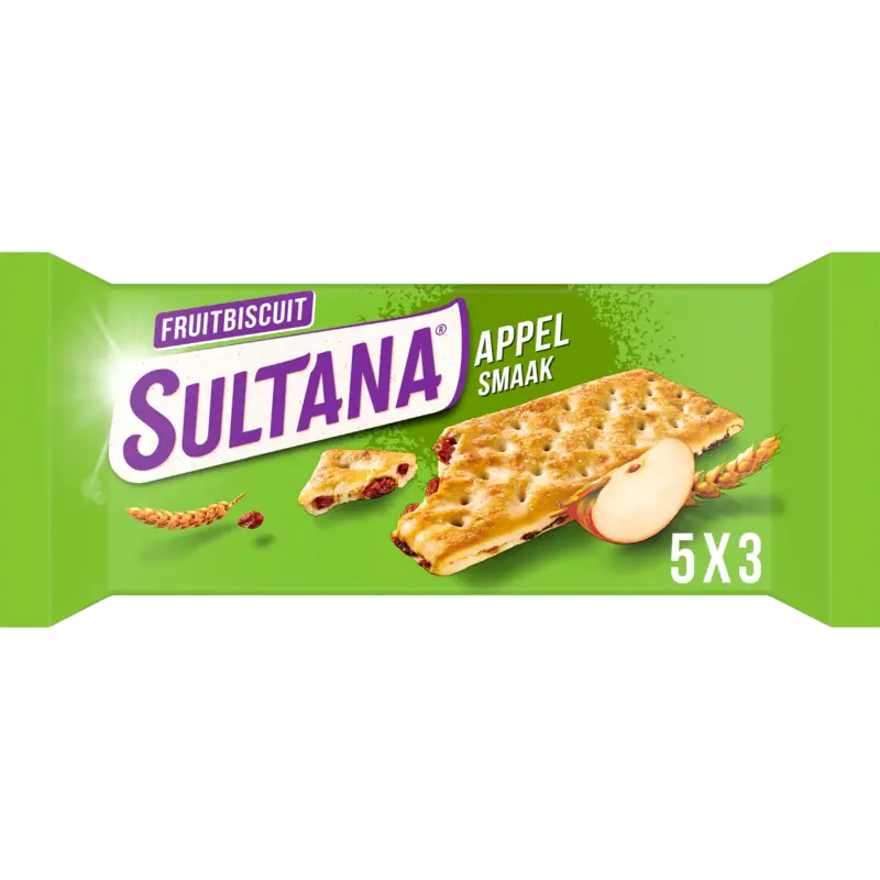 Fruitbiscuit Appel koek