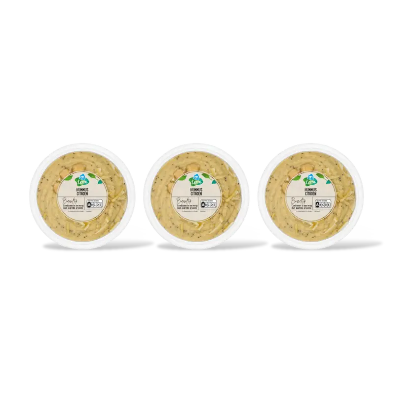 AH Terra Hummus citroen 3-pack