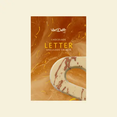 pdp-image-Van Delft Chocolade letter speculoos crunch