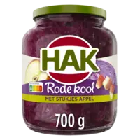 Hak Rode kool met stukjes appel