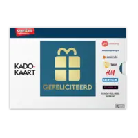 Kado+kaart gefeliciteerd e-gift100 euro