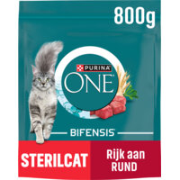 Purina ONE Sterilcat rijk aan rund