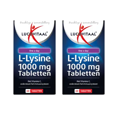 pdp-image-Lucovitaal L-Lysine 1000 mg tabletten 2-pack