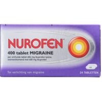Een afbeelding van Nurofen 400 Mg ibuprofen tablet migraine