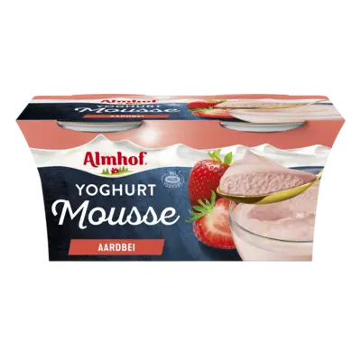 pdp-image-Almhof Yoghurt mousse aardbei