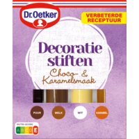 Een afbeelding van Dr. Oetker Decoratie stiften choco & karamelsmaak