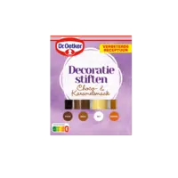 Dr. Oetker Decoratie stiften choco & karamelsmaak