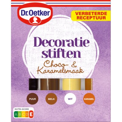 pdp-image-Dr. Oetker Decoratie stiften choco & karamelsmaak