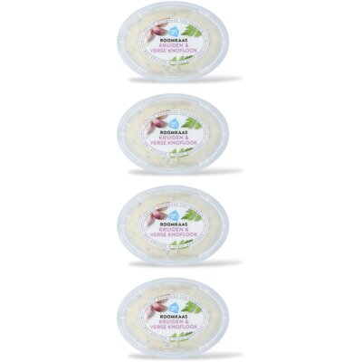 pdp-image-AH Roomkaas knoflook & kruiden 4-pack