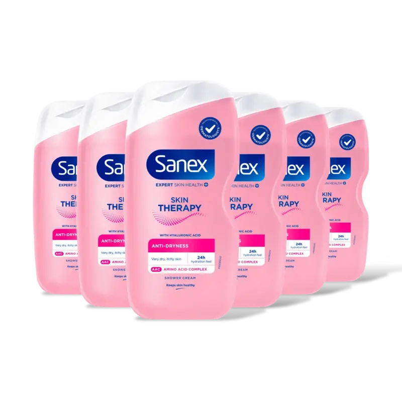 Sanex Skin therapy anti-dryness 6-pack