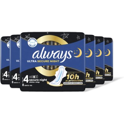 pdp-image-Always Ultra secure night wing maandverband 6pk