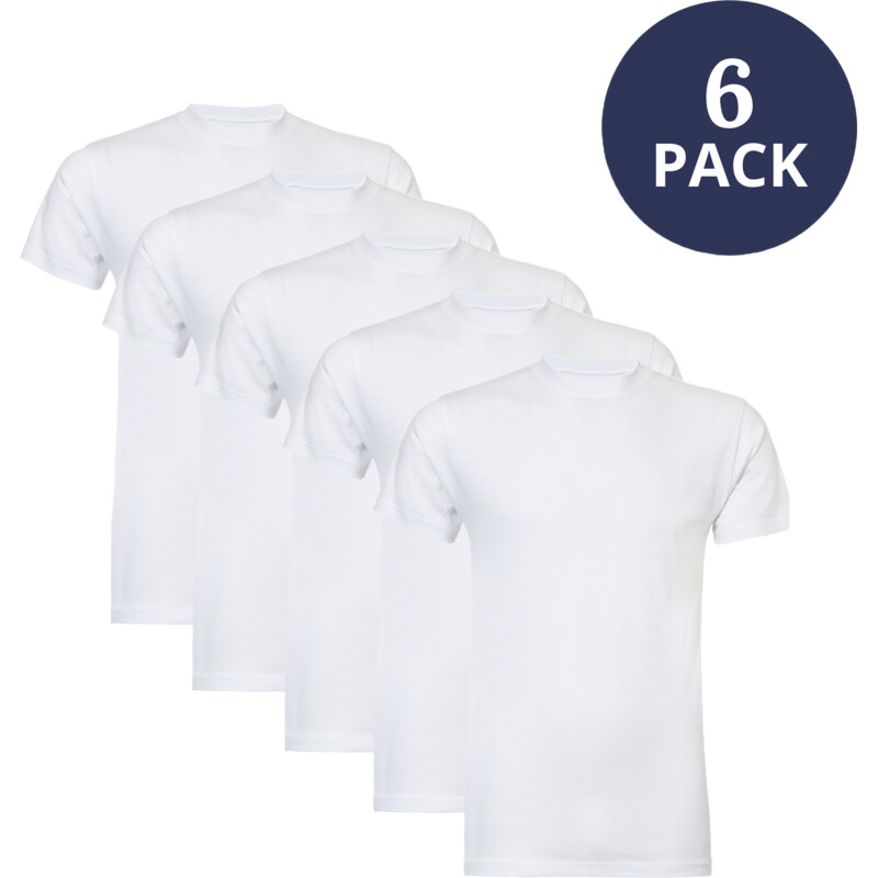 Ten Cate 3x 2-pack t-shirt wit Xl