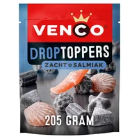 Venco Droptoppers zacht & salmiak