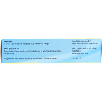 pdp-image-Roter Paracetamol 500 mg smelttabletten