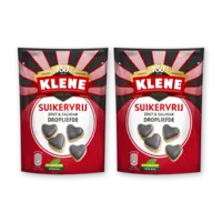Klene Suikervrij zout&salmiak droplief 2-pack