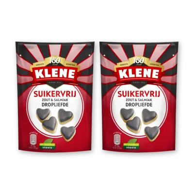 pdp-image-Klene Suikervrij zout&salmiak droplief 2-pack