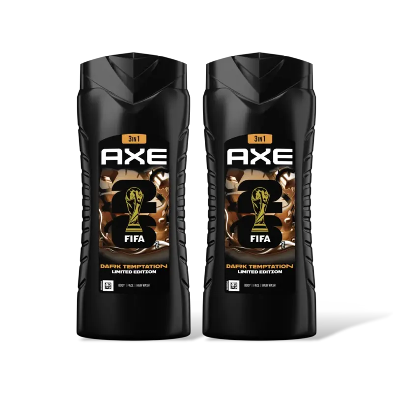Axe Dark temptation showergel 2-pack