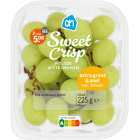 Een afbeelding van AH Sweet crisp pitloze witte druiven