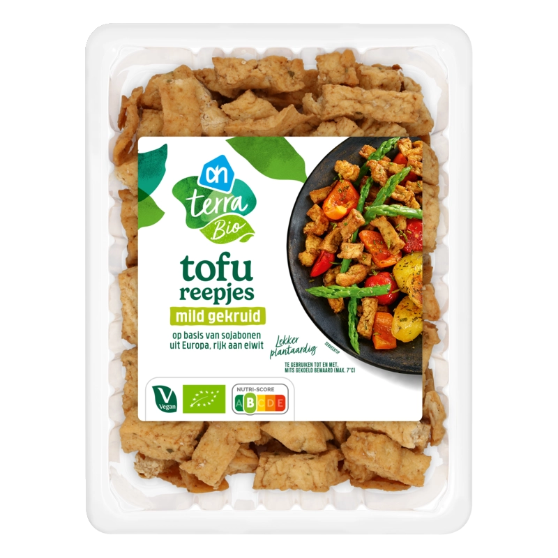 Bio tofureepjes mild gekruid