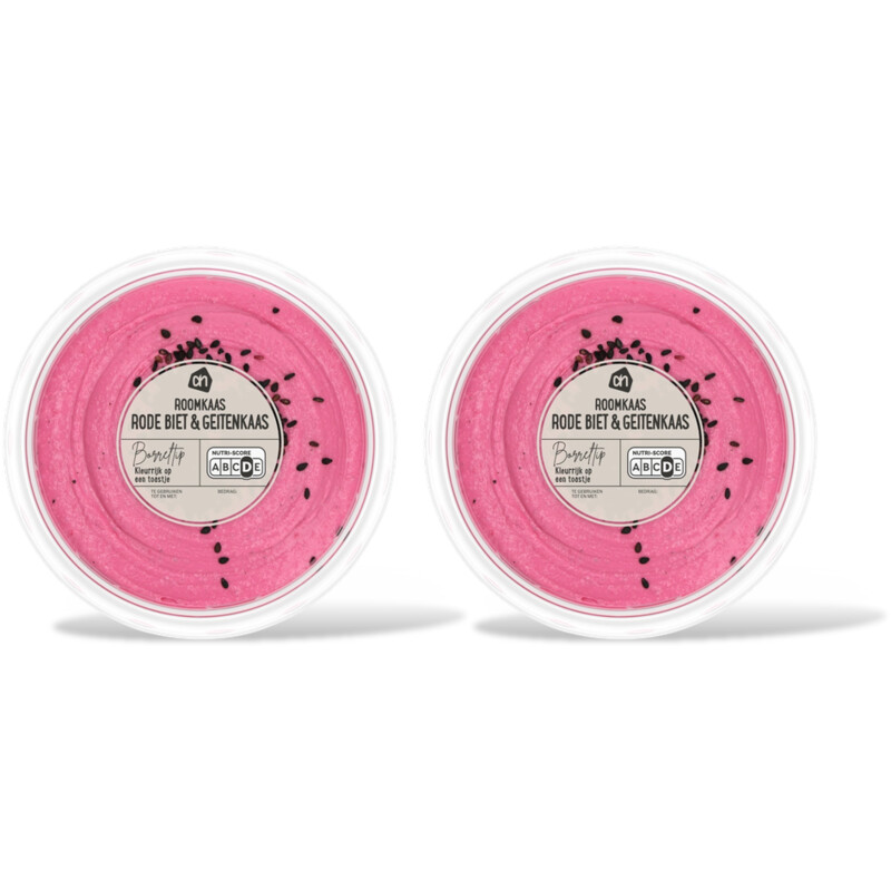 AH Roomkaas rode biet & geitenkaas 2-pack