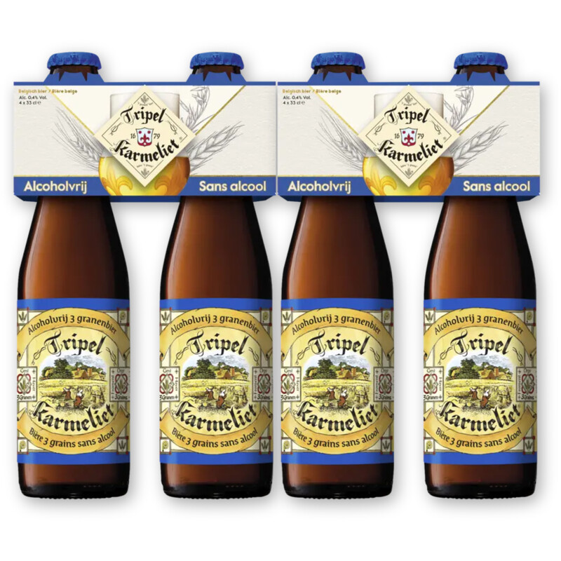 Tripel Karmeliet Alcoholvrij 3 granenbier 8-pack