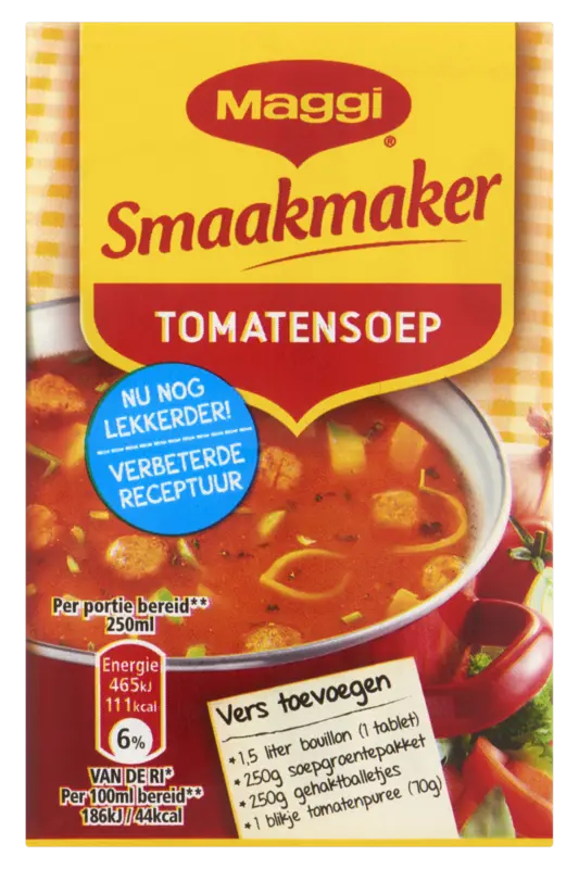 Maggi Smaakmaker tomatensoep