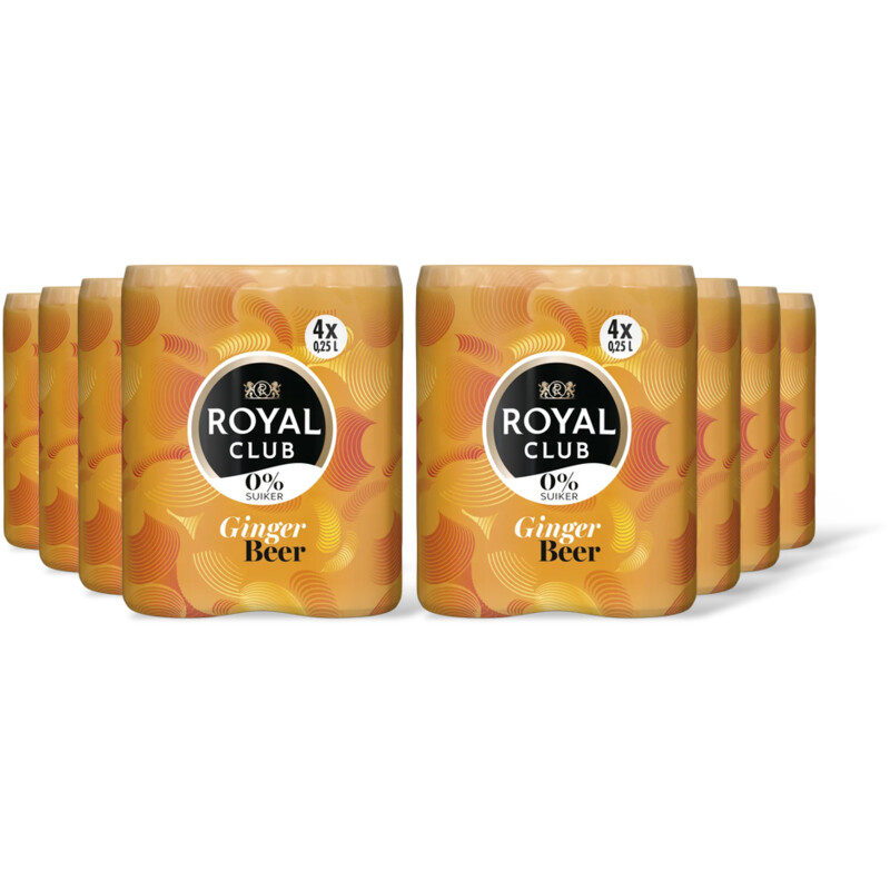 Royal Club Ginger beer 0% suiker 36-pack