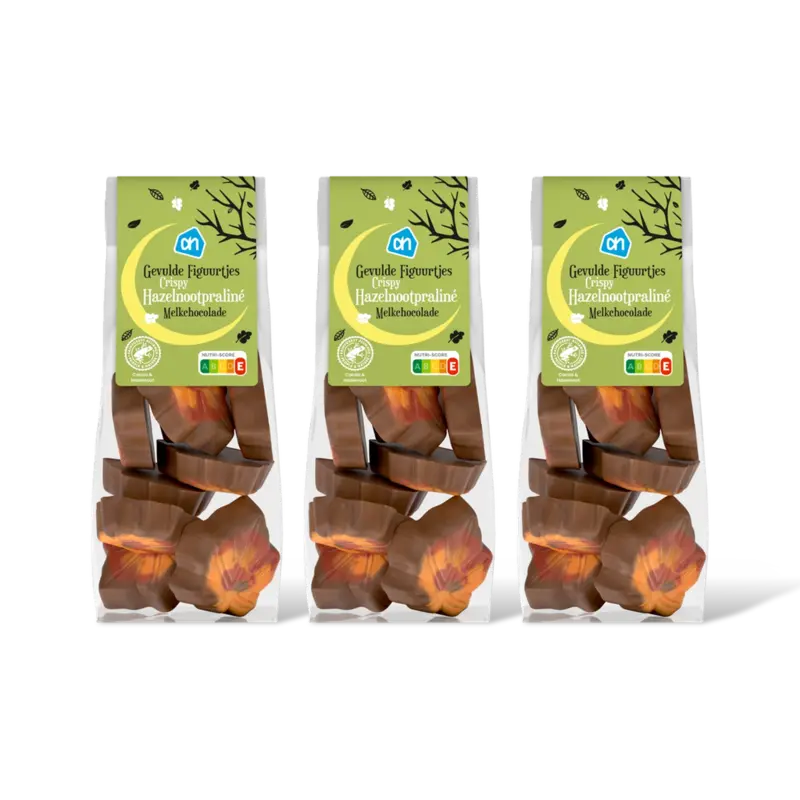 AH Gevulde chocoladefiguurtjes 3pack