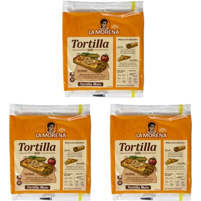 pdp-image-La Morena Tortilla wraps maismeel medium 3-pack
