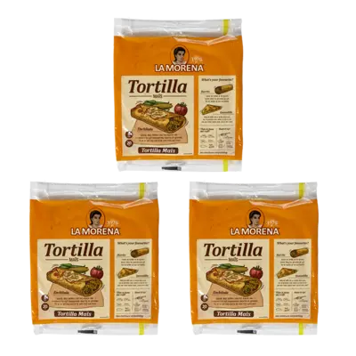 pdp-image-La Morena Tortilla wraps maismeel medium 3-pack