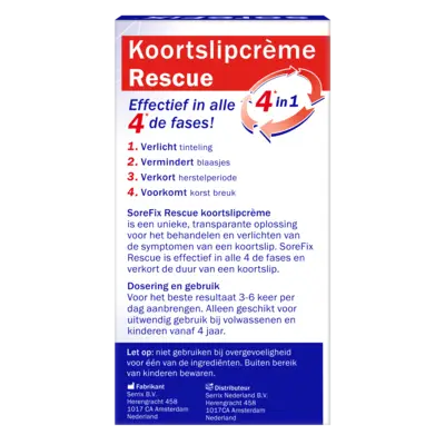 pdp-image-Sorefix Rescue koortslipcrème 4 in 1