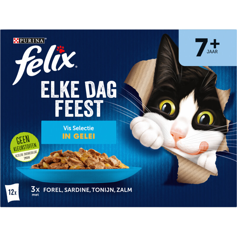 Felix Elke dag feest senior vis selectie gelei