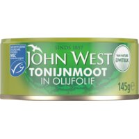 Een afbeelding van John West Tonijnmoot in olijfolie