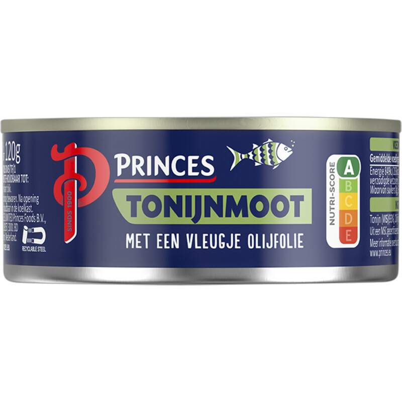 Een afbeelding van Princes Tonijnmoot met een vleugje olijfolie