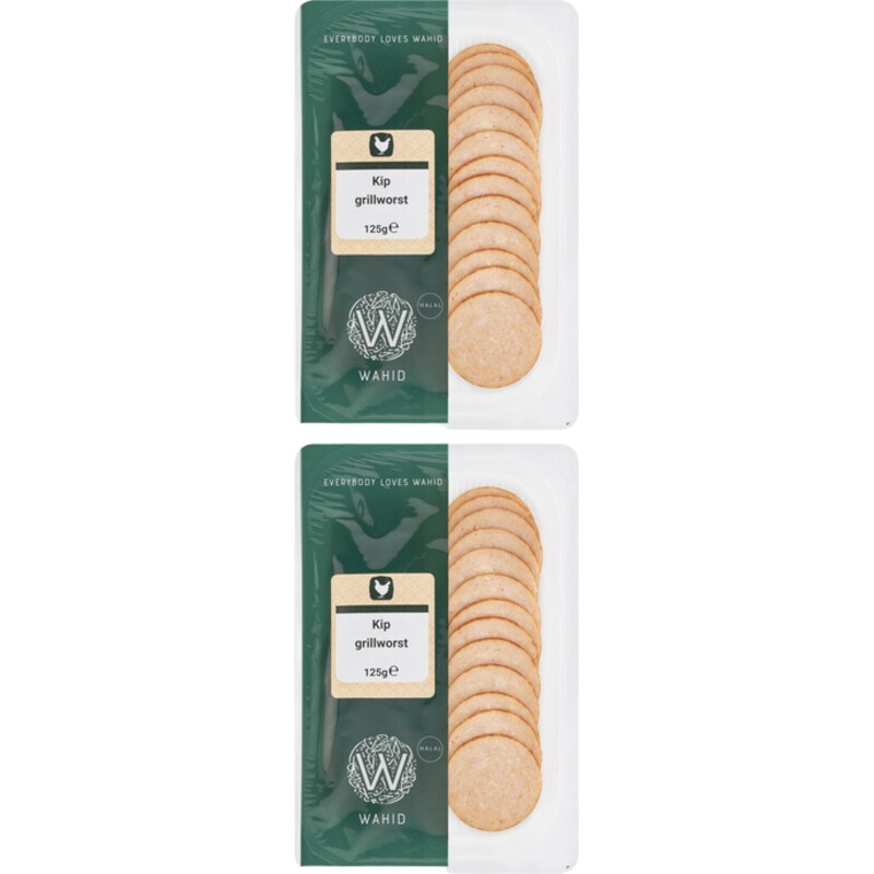 Wahid Kipgrillworst 2-pack
