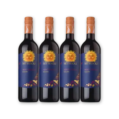 pdp-image-Settesoli Nero d'Avola 4 flessen