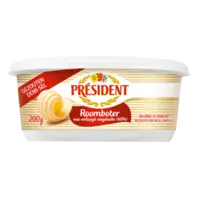 Président Roomboter gezouten