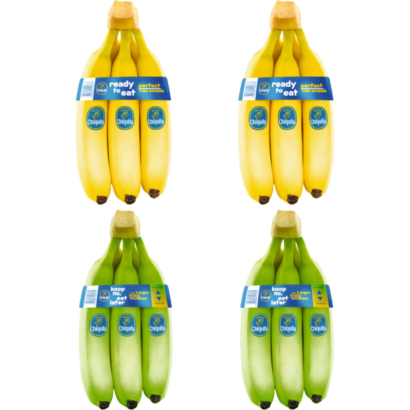 Chiquita Groen & Geel mix 4-pakket