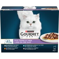 Een afbeelding van Gourmet Perle land en zee duo minifilets in saus