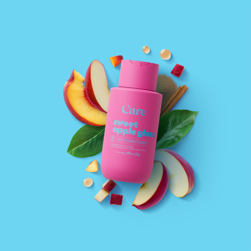 Een afbeelding van Care Sweet apple gloss deep conditioner