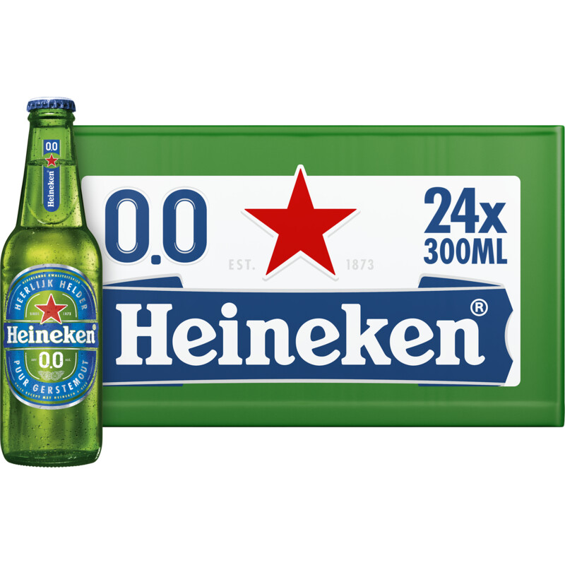 Heineken Premium pilsener 0.0 krat