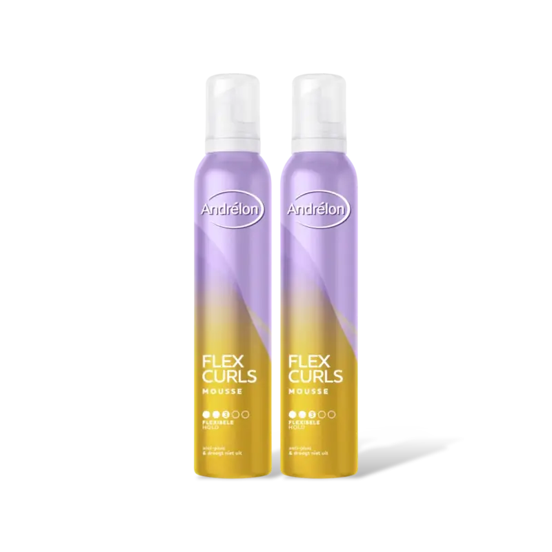 Andrélon Styling haarmousse perfecte krul 2-pack