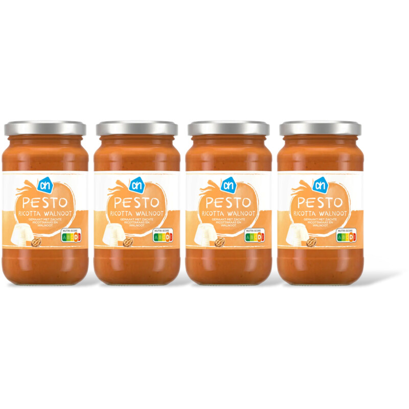 AH Pesto ricotta walnoot 4-pack