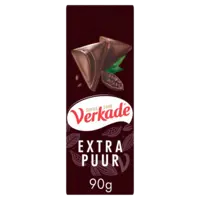 Verkade Extra puur chocoladereep