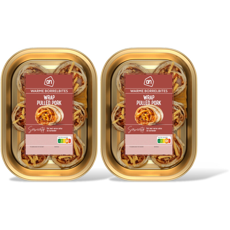 AH Wrap pulled pork 2-pack