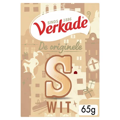 pdp-image-Verkade Chocoladeletter wit