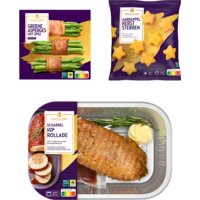 Een afbeelding van AH Excellent Kiprollade met aardappelkerststerren